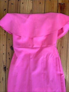 Women’s Strapless Ruffle Long Dress 🩷